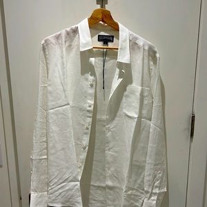 Vilebrequin White Linen Shirt
